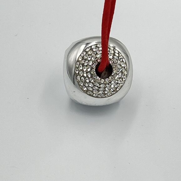 Vintage Christmas Jewelry Lot 6 PC Necklace Brooch Pin Earrings Snowman Angel - Picture 6 of 9